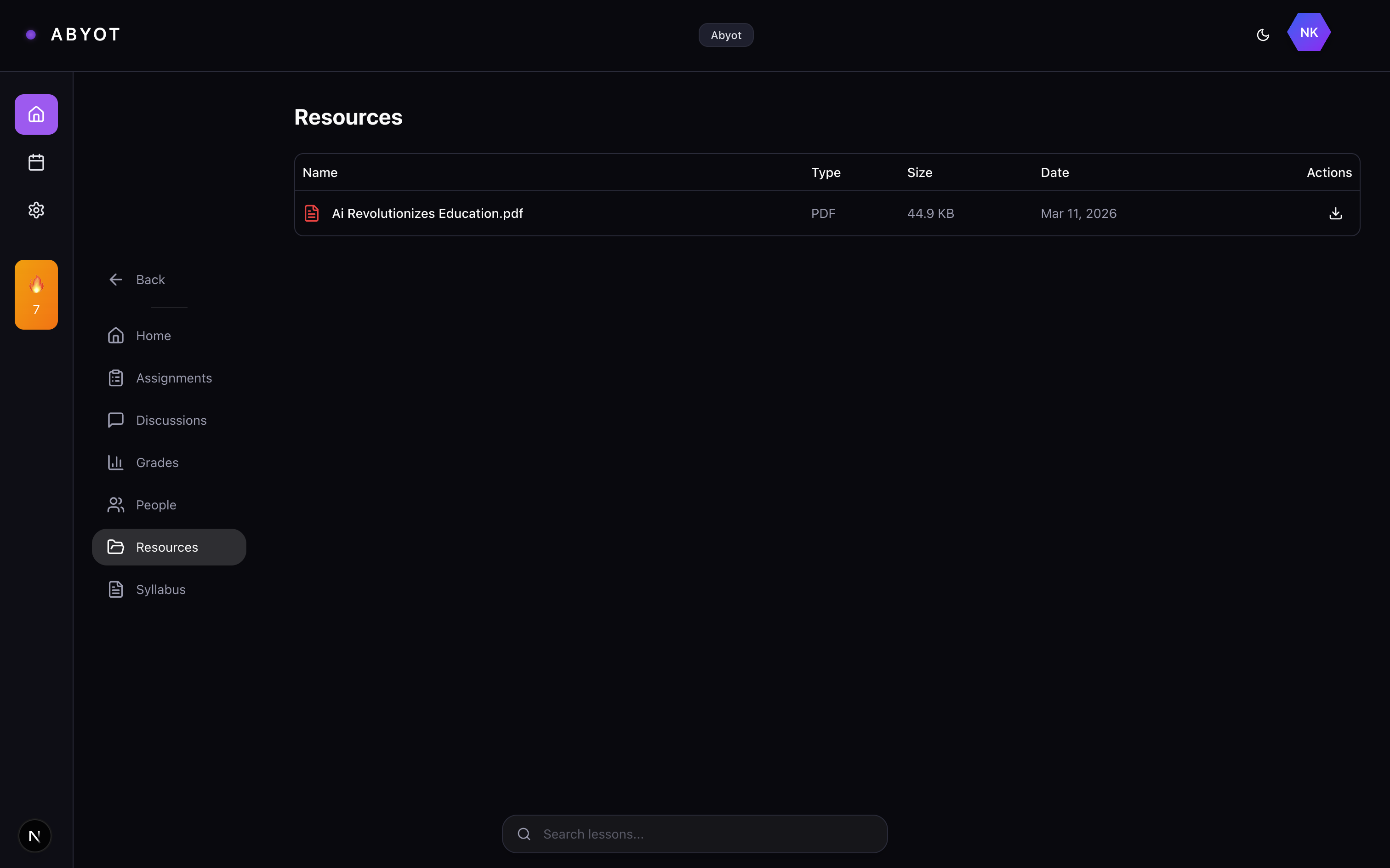Complete Course Tools